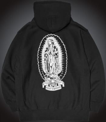 kustomstyle åȥץ륪Сѡ 12.0oz΢ (KSP1701BK) keep manners pullover hoodie 顼֥å