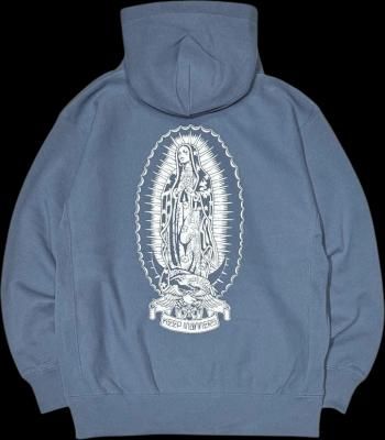 kustomstyle åȥץ륪Сѡ 12.0oz΢ (KSP1701SBL) keep manners pullover hoodie 顼ȡ֥롼