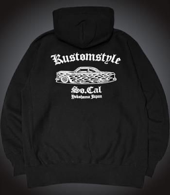 kustomstyle åȥץ륪Сѡ 12.0oz΢ (KSP1702BK) QC pullover hoodie 顼֥å