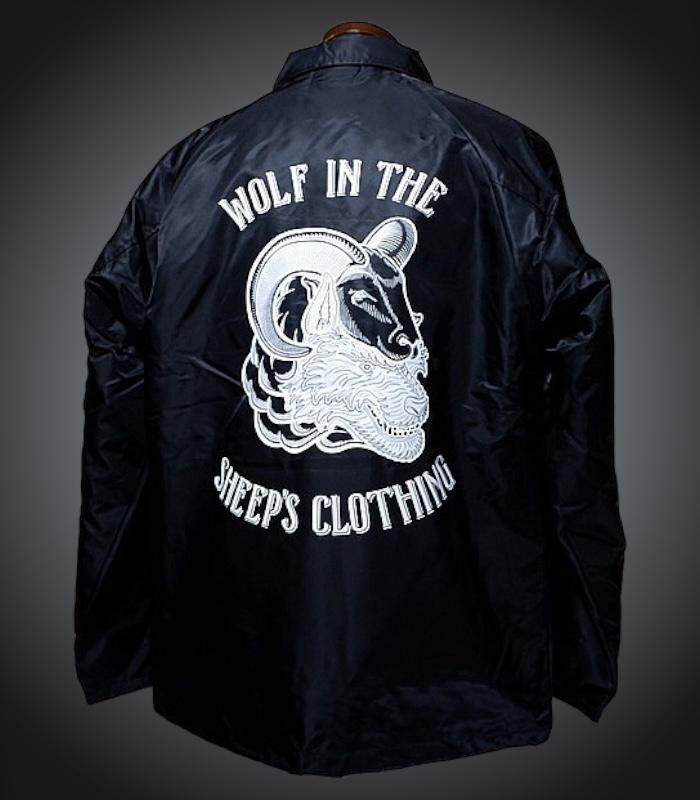 parasite ボアコーチジャケット | ブラック - ZAP 西海岸系ストリート