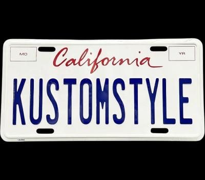 kustomstyle ꥫ ץ졼 (KSLCPL-001) NEW CALIFORNIA license plate Kustomstyle USA 顼ۥ磻