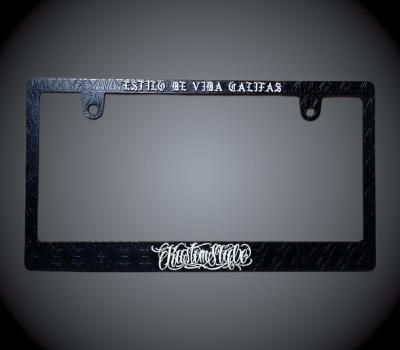 kustomstyle 饤󥹥ե졼 (KSJPLP-007BK) raised bandana japanese size license plate frame  顼֥å
