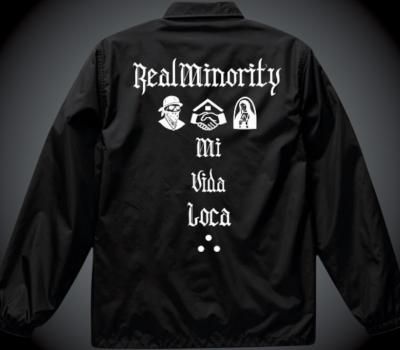 1���������ͽ�ꡪRealMinority �ꥢ��ޥ��Υ�ƥ��� ���������㥱�å� (mi vida loca) coach jacket ���顼���֥�å�