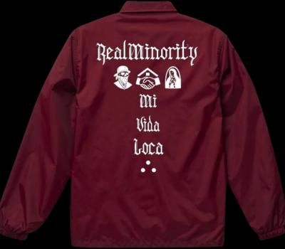 1���������ͽ�ꡪRealMinority �ꥢ��ޥ��Υ�ƥ��� ���������㥱�å� (mi vida loca) coach jacket ���顼���С�����ǥ���