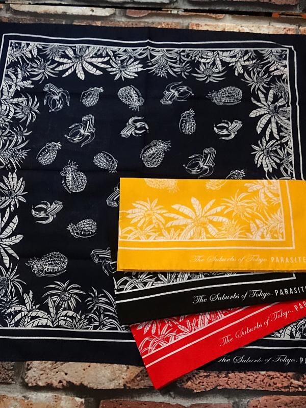 BANDANA バンダナ ペイズリー コットン100% 約55×55cm カラー