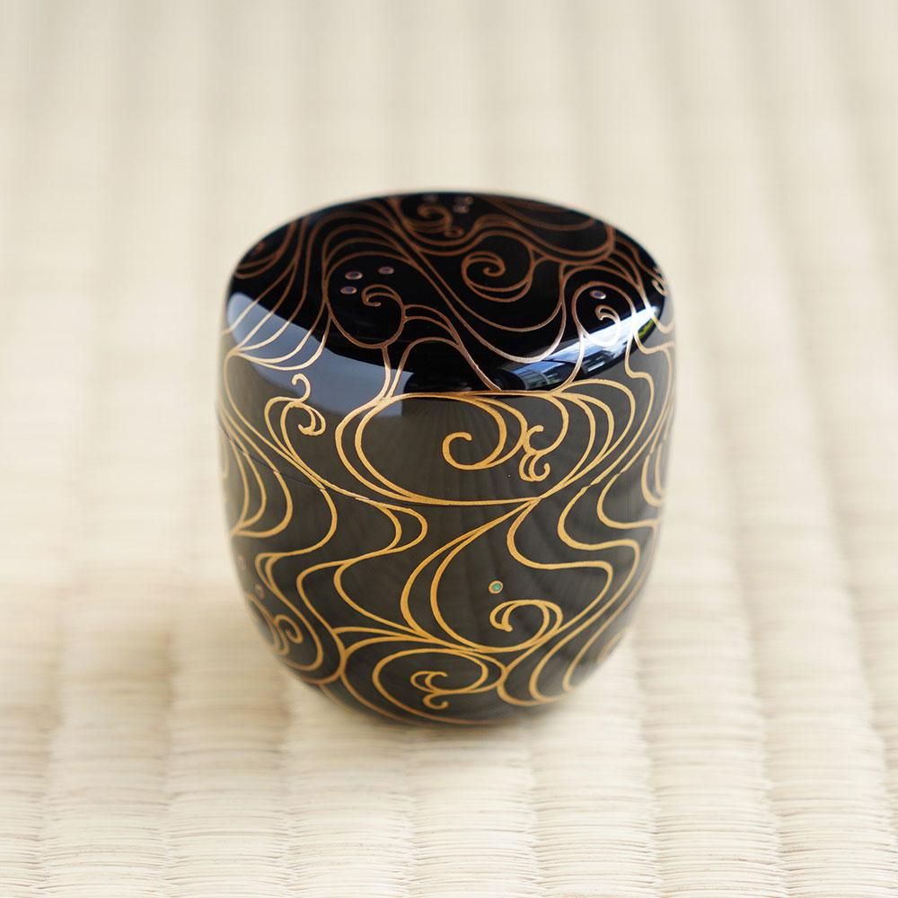 予約販売】流水蒔絵 小棗 - うるしアートはりや通販｜針谷蒔絵