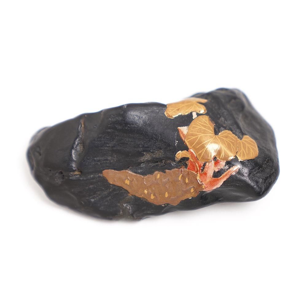 山葵蒔絵 珪化木ペーパーウェイト - うるしアートはりや通販