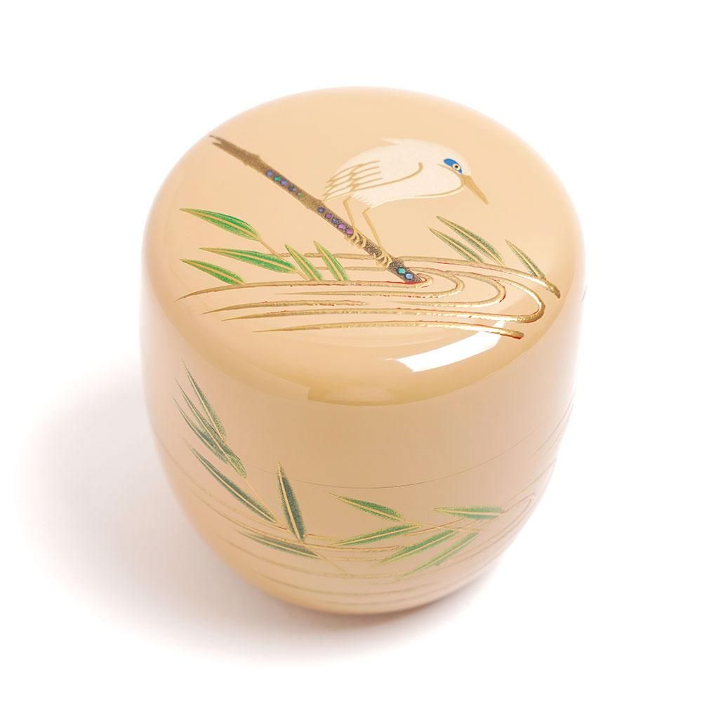 未使用品  金蒔絵　春路　棗　茶入　本漆器　草花文図　美術品 Amazon.co.jp: 金蒔絵 橋本春路造 棗 茶入 本漆器 草花文図 金