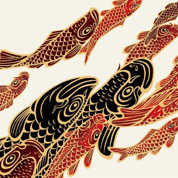 プリント壁紙 1 Carp 50cm巾 Ki Yan Stuzio Online プリント壁紙 1 Carp 50cm巾 Ki Yan Stuzio Online