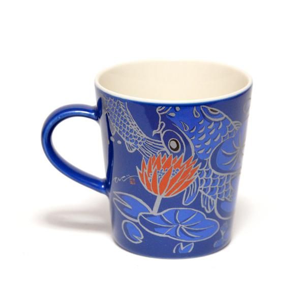 マグカップ〈Lotus&Carp〉｜Ki-Yan Stuzio ONLINE