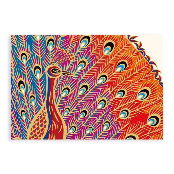 ポストカード〈Peacock/孔雀〉｜Ki-Yan Stuzio Online