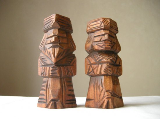 アイヌ 木彫り - 工芸品