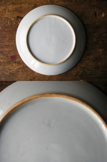 伊万里焼 カマキリ印判中皿【B】 - ANTIQUE belle WEB SHOP