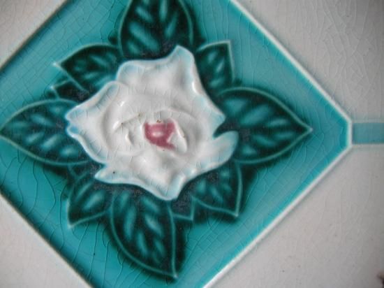 和製マジョリカタイル 【F】佐治 - ANTIQUE belle WEB SHOP 和製マジョリカタイル 【F】佐治 - ANTIQUE belle WEB SHOP