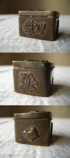 明治時代の小箱 金工細工 - ANTIQUE belle WEB SHOP