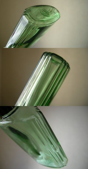 ガラス瓶 緑 資生堂 - ANTIQUE belle WEB SHOP