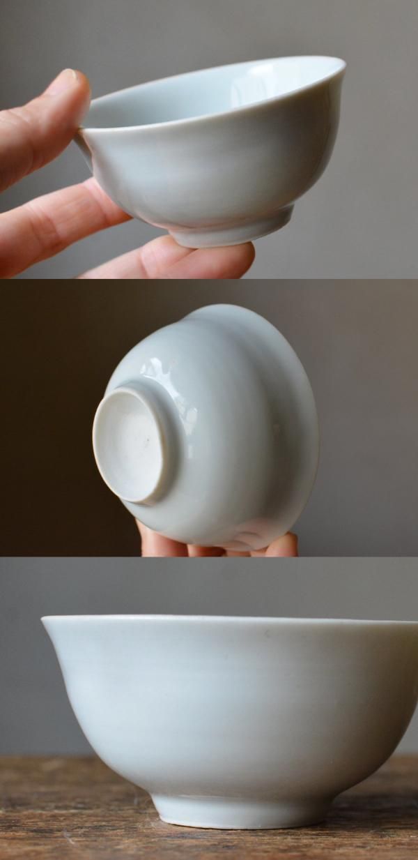 清朝 南京手 白磁煎茶碗【C】 - ANTIQUE belle WEB SHOP