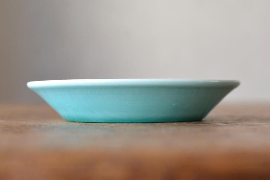 珉平焼　小皿 珉平焼 小皿 小判型 黄【A】 - ANTIQUE belle WEB SHOP