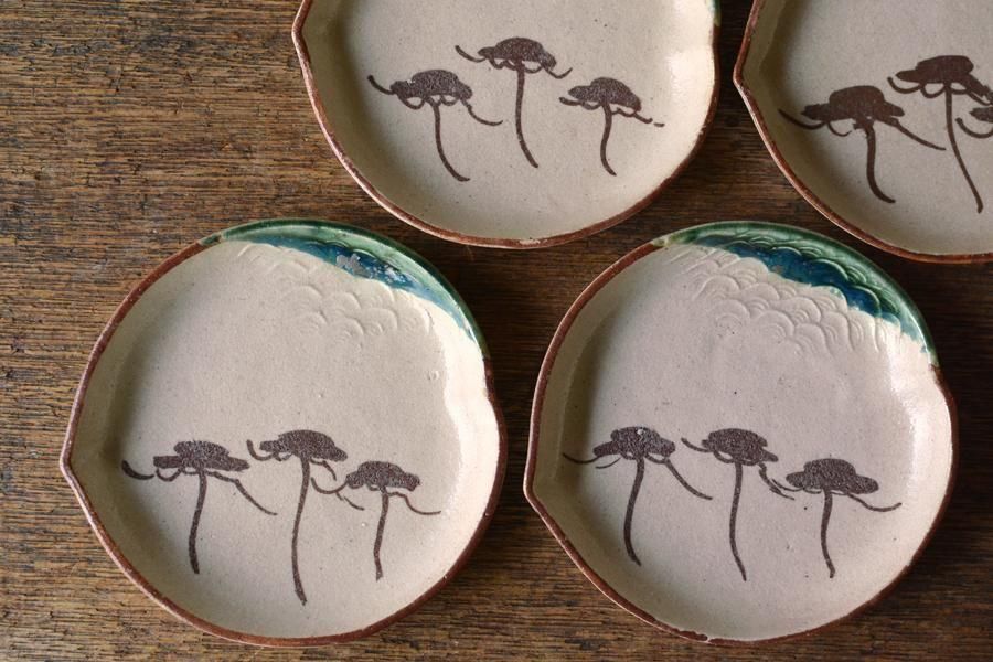 mf604⑤『織部 海老 ぐい呑』ロ　/骨董品 古美術 古道具 アンティーク ANTIQUE belle WEB SHOP