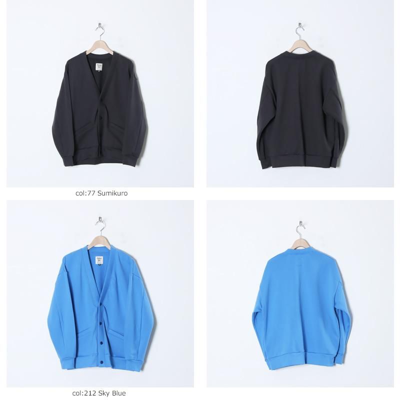 Jackman (ジャックマン) Sweat Cardigan / スウェットカーディガン