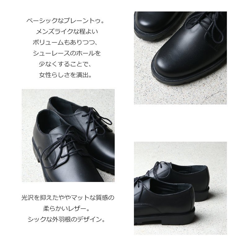 KLEMAN (クレマン) DANOR #WOMEN / プレーントゥーシューズ