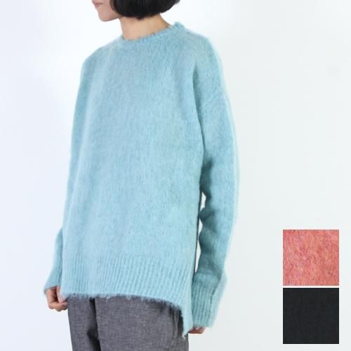 独特の上品 Veritecoeur (ヴェリテクール) シェットランドウールシャギー ニット/セーター