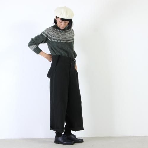 Vlas Blomme ヴラスブラム リネンパンツ サスペンダー付き Vlas Blomme ヴラスブラム リネンパンツ サスペンダー付き