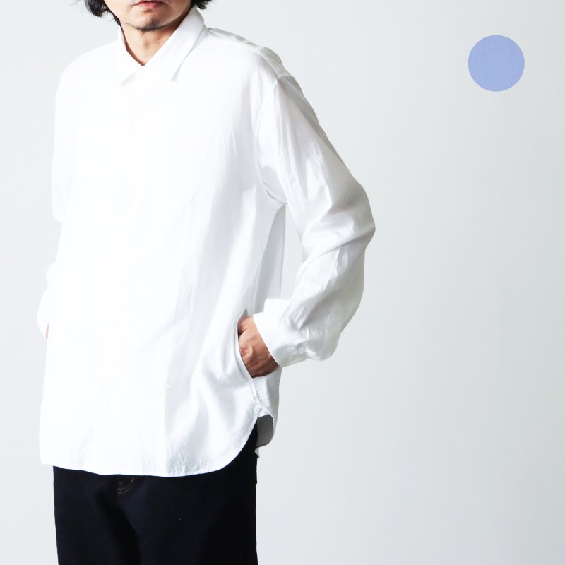 YAECA (ヤエカ) COMFORT SHIRT RELAX LONG / コンフォートシャツ 