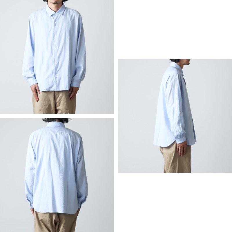 YAECA (ヤエカ) COMFORT SHIRT RELAX LONG / コンフォートシャツ 