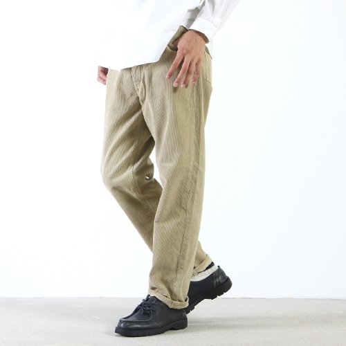 YAECA (ヤエカ) 10-CD WIDE TAPERED CORDUROY PANTS / ワイド 