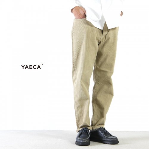 YAECA (ヤエカ) 10-CD WIDE TAPERED CORDUROY PANTS / ワイド 