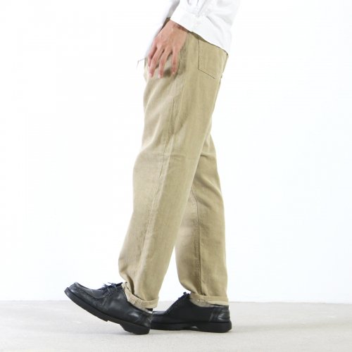 YAECA (ヤエカ) 10-CD WIDE TAPERED CORDUROY PANTS / ワイド 