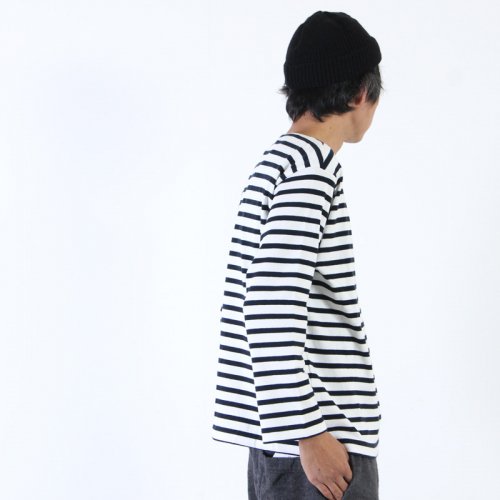 YAECA (ヤエカ) STOCK BASQUE SHIRT / ストックバスクシャツ