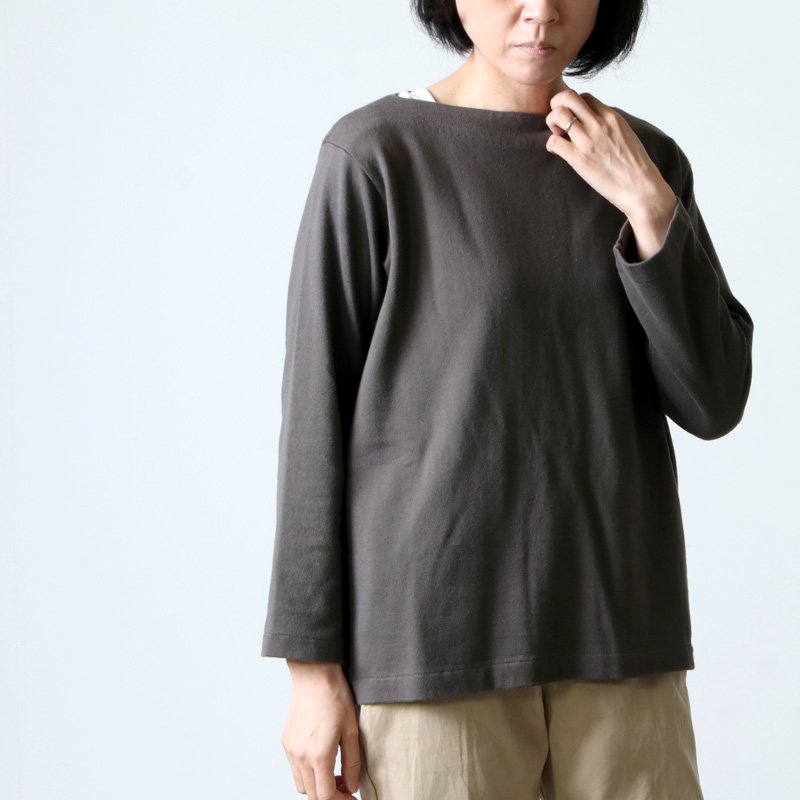 YAECA (ヤエカ) STOCK BASQUE SHIRT LONG / ストックバスク