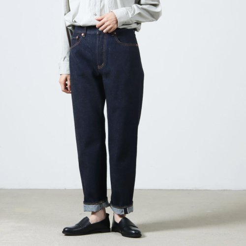 YAECA (ヤエカ) 14-13W DENIM PANTS WIDE CROPPED / デニムパンツ 