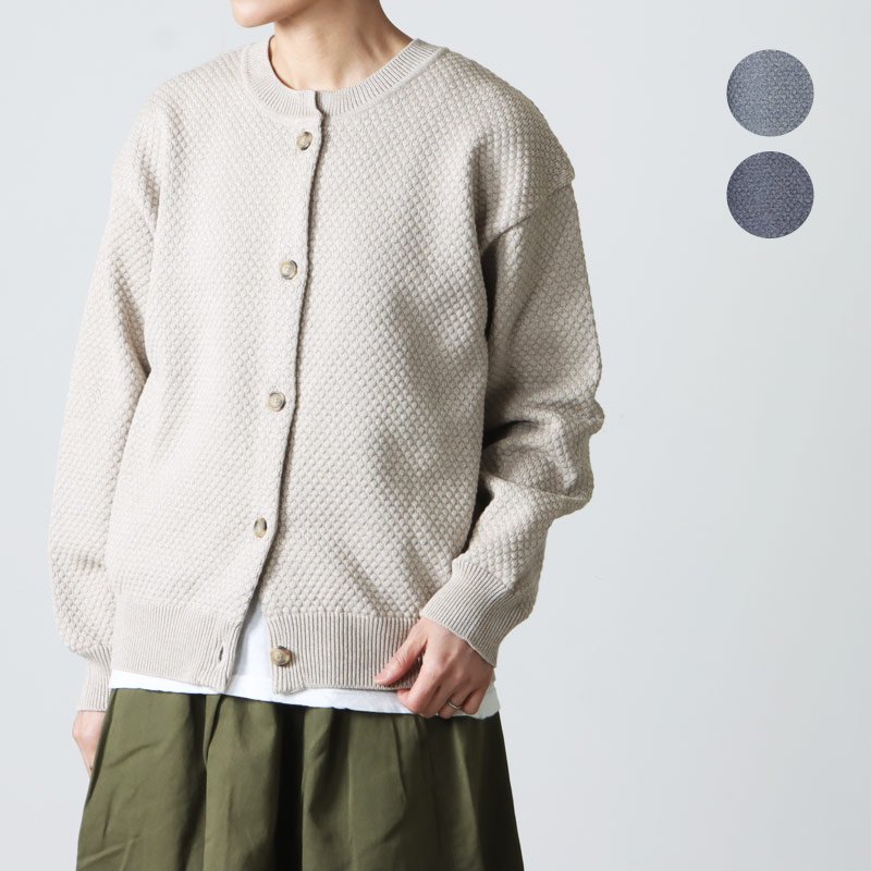 crepuscule (クレプスキュール) Popcorn Crewneck Cardigan