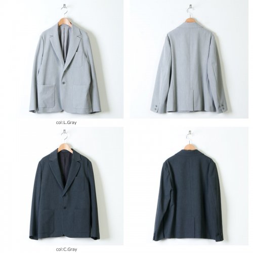 YAECA (ヤエカ) CONTEMPO 3B SET UP JACKET / コンテンポ 3ボタンセットアップジャケット