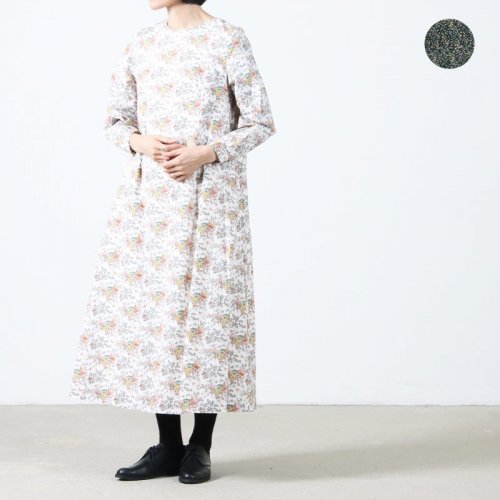 YAECA (䥨) CANVAS DESIGN PAINTS A LINE DRESS LIBERTY / A饤ɥ쥹Хƥ