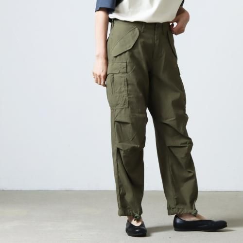 Yaeca | レディースチノワイドストレートパンツ Beige