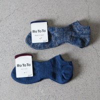 RoToTo (ȥ) Low Gauge Like Denim Socks Short