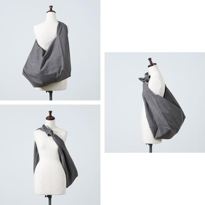 Dulcamara よそいきトートBAG グレー　ドゥルカマラ　トートバッグ Dulcamara (ドゥルカマラ) よそいきトートBAG