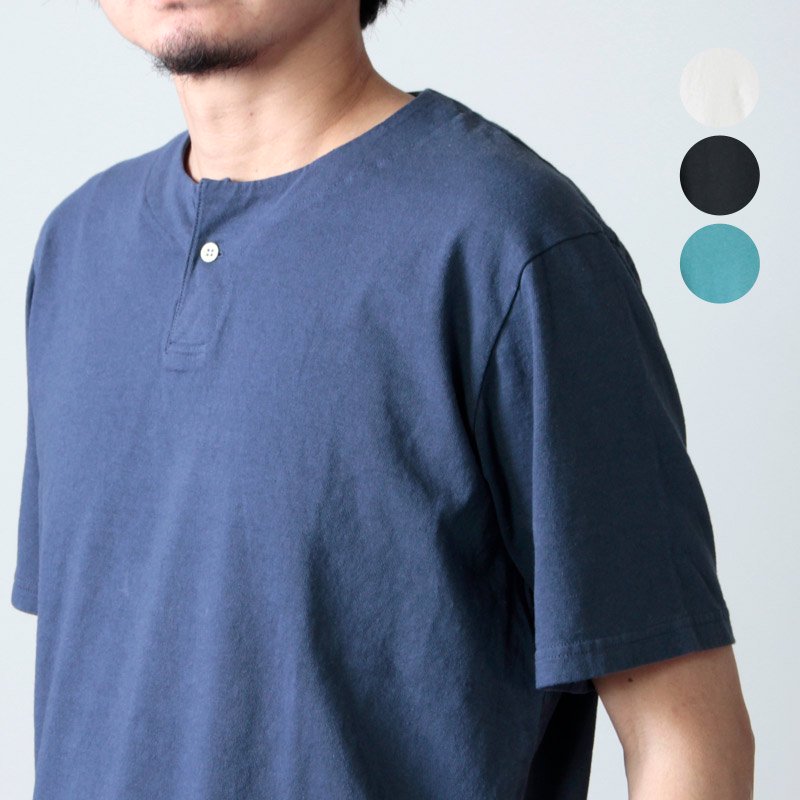 Jackman (ジャックマン) Henleyneck T-shirt / ヘンリーネックTシャツ