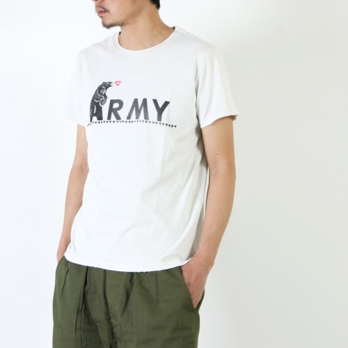 REMI RELIEF (レミレリーフ) スペシャル加工Tee 『ARMY』