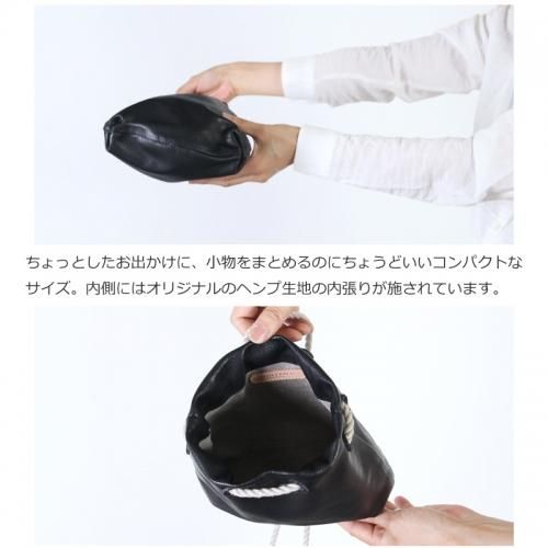 STYLE CRAFT (スタイルクラフト) ゴートドロップ巾着バッグ L