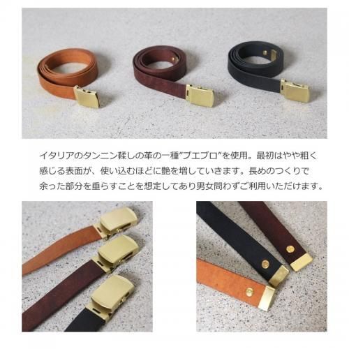 MASTER & Co. (マスターアンドコー) PUEBLO LEATHER 24mm GACHA