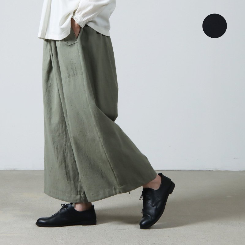 Atelier d'antan (アトリエ ダンタン) Baillie Khadi Cotton Pants