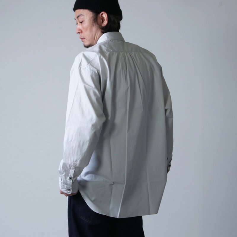 FUJITO (フジト) B/S Shirt Solid / ビッグシルエットシャツ ソリッド