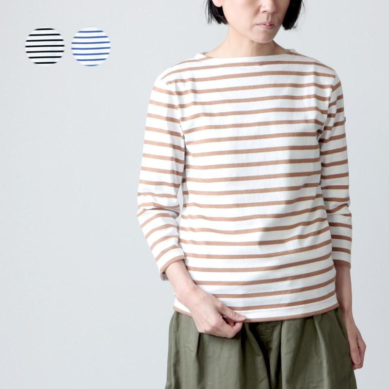Le minor (ルミノア) 8分袖ボーダーカットソー