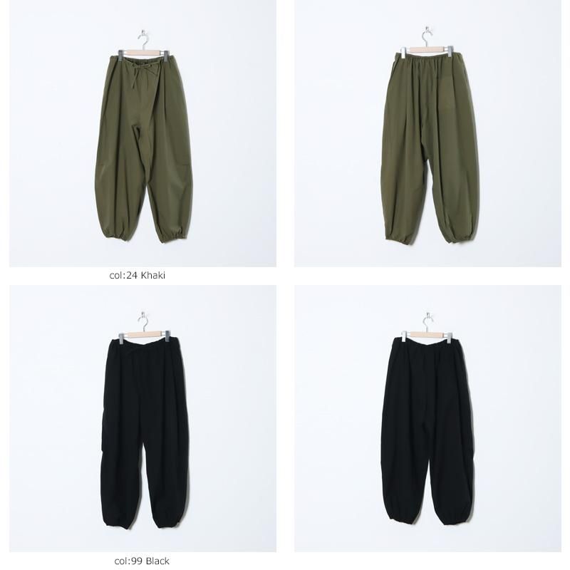 mizuiro ind (ミズイロインド) ドローストリングヘムボリューム