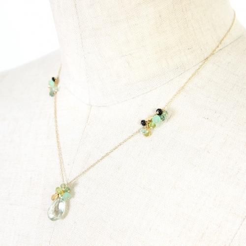 Cerasus ケラスス Green Stone ネックレス グリーンストーンネックレス Cerasus ケラスス Green Stone ネックレス グリーンストーンネックレス